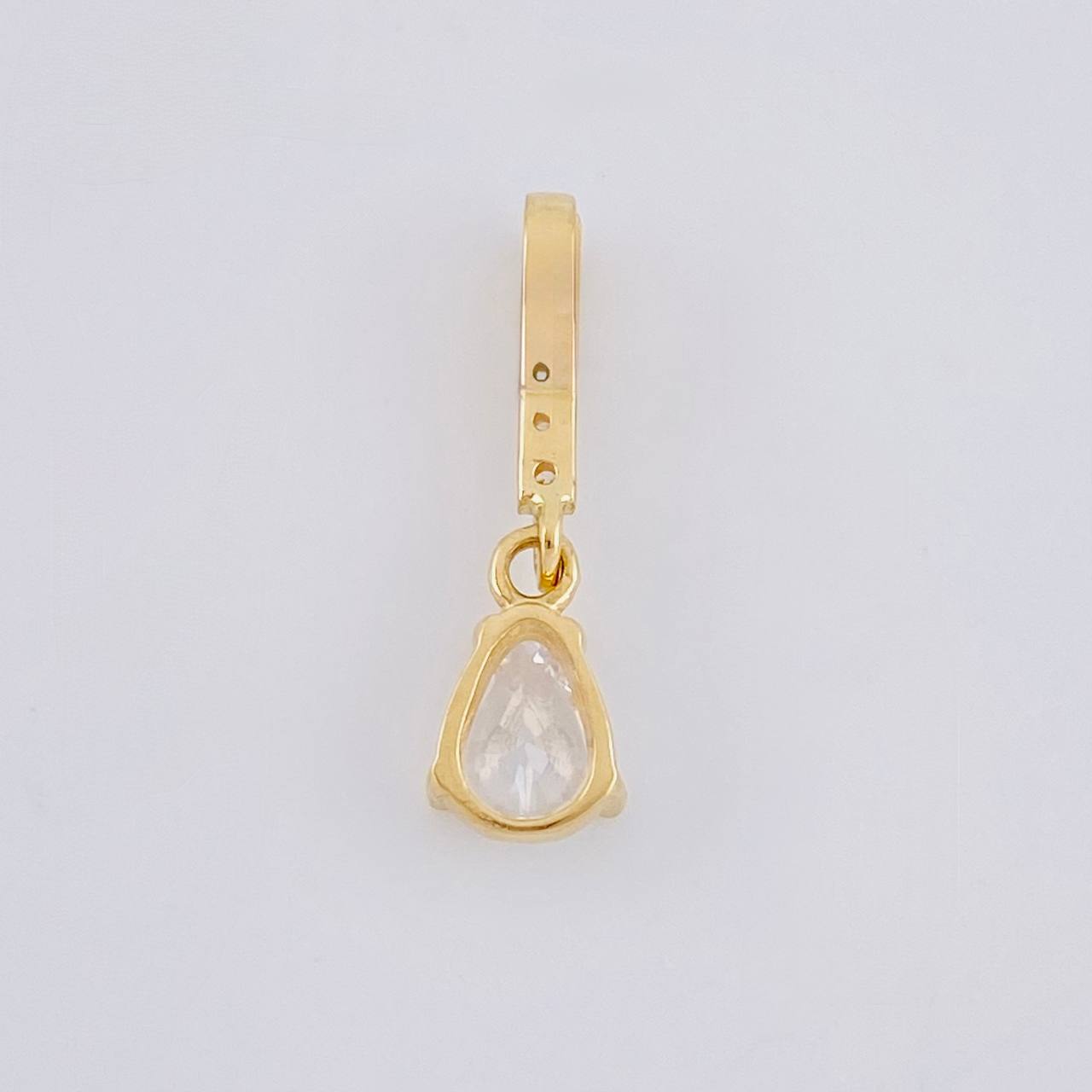 Dije Linea Lluvia 1.3 g / 3/4 in Oro Amarillo 18K