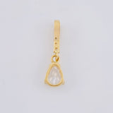 Dije Linea Lluvia 1.3 g / 3/4 in Oro Amarillo 18K
