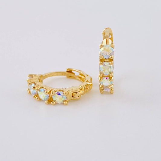 Hoop Earrings Rupestre Ring 3.55 g / 1/2 in Yellow Gold 18K