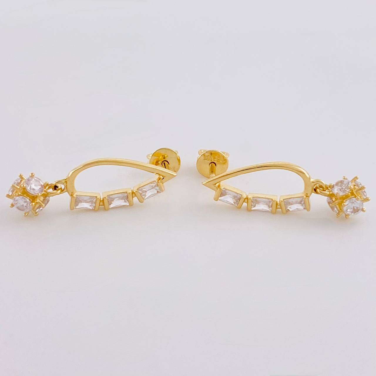 Topos Arpa De Disco 3.25 g / 3/4 in Oro Amarillo 18K