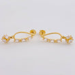 Topos Arpa De Disco 3.25 g / 3/4 in Oro Amarillo 18K