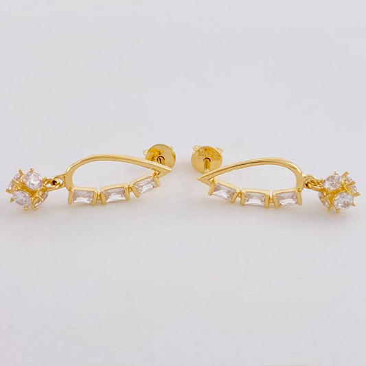 Topos Arpa De Disco 3.25 g / 3/4 in Oro Amarillo 18K