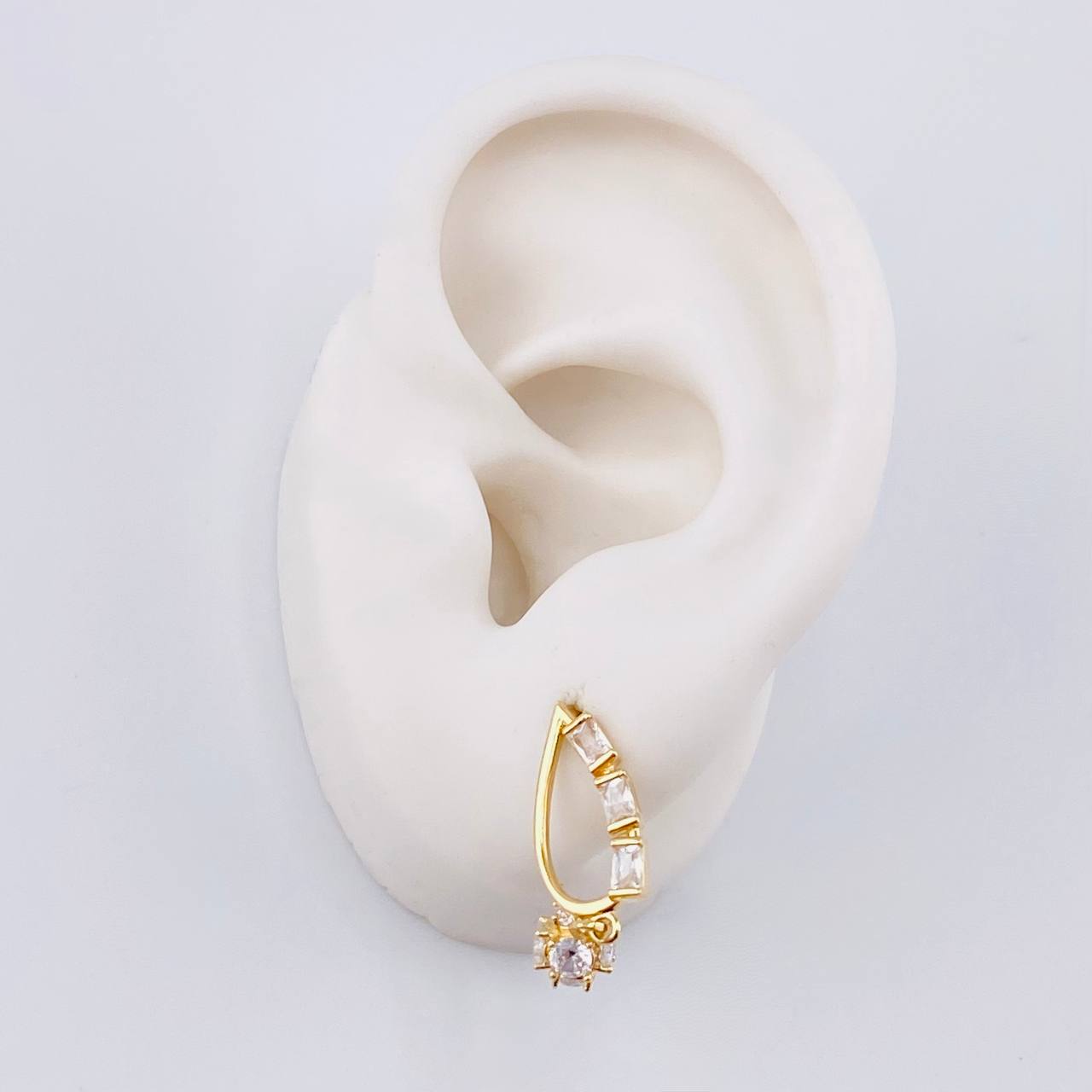 Topos Arpa De Disco 3.25 g / 3/4 in Oro Amarillo 18K