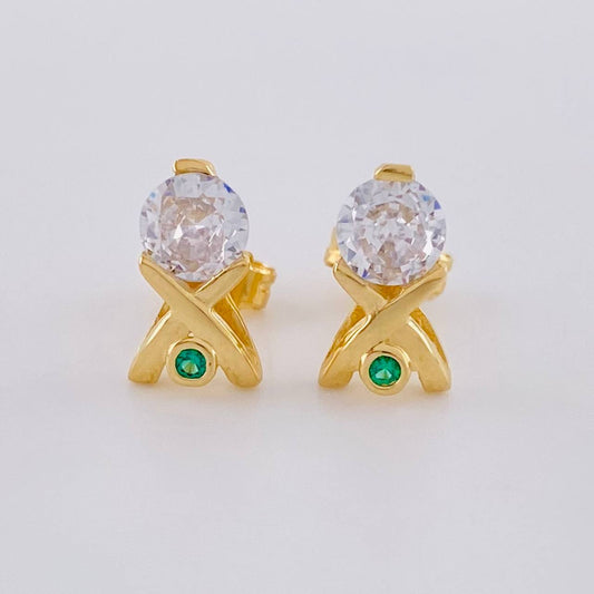Topos Piedra 2.2 g / in / 10.5 mm Oro Amarillo 18K