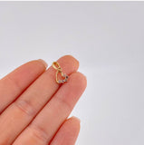 Dije Silueta Corazón 0.75 g / 1/2 in Oro Amarillo 18K