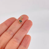 Topos Set Trebol 2g / in / 5.2mm Oro Amarillo 18K