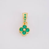 Topos Set Trebol 2.1g / in / 5.2mm Oro Amarillo 18K