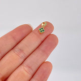 Topos Set Trebol 2.1g / in / 5.2mm Oro Amarillo 18K