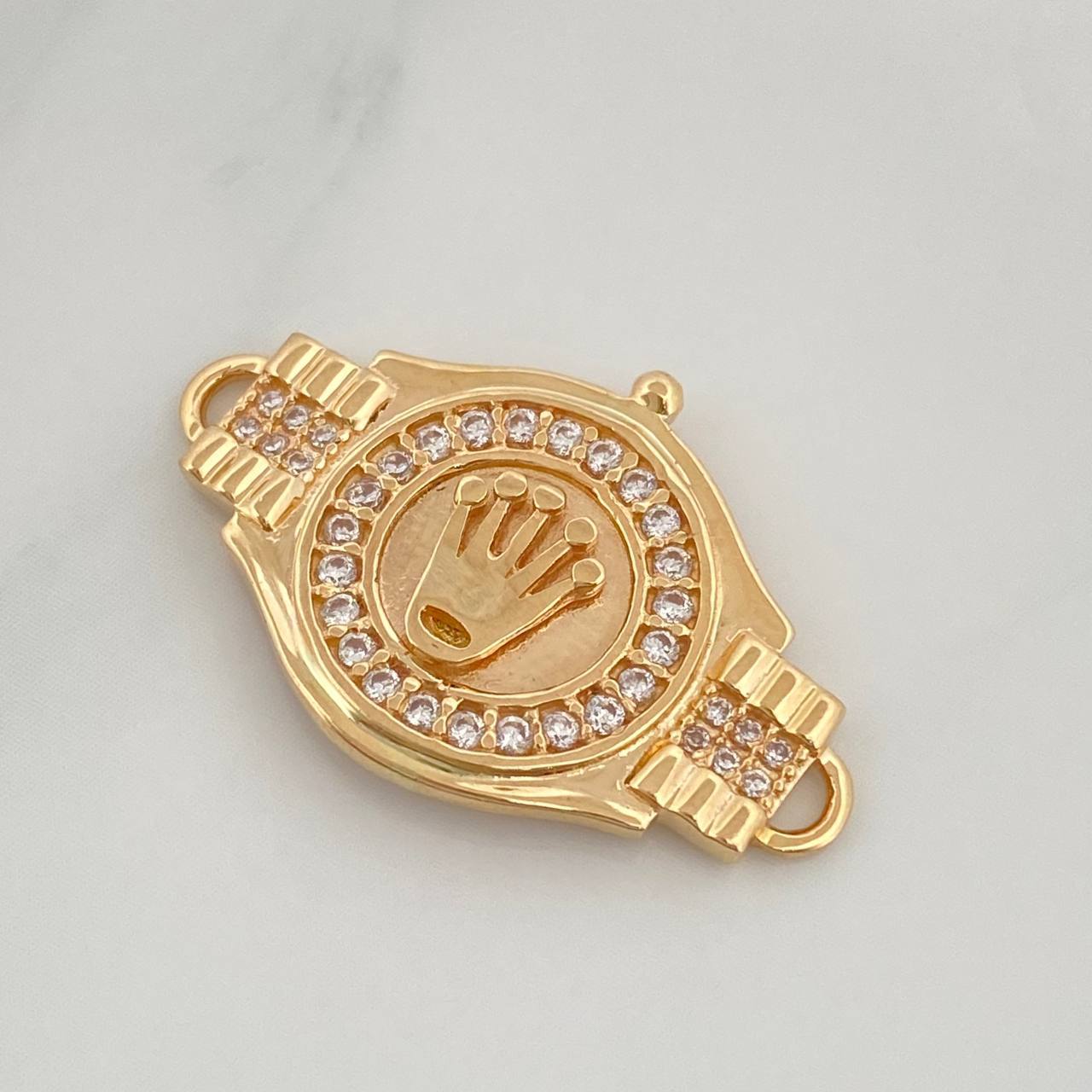 Charm Strap Crown 3.6 g / 1 in 18K Yellow Gold