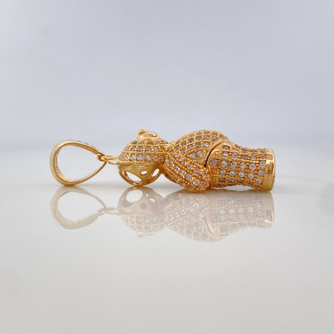 Dije Oso Corbata 8.9 g / 1 1/2 in Oro Amarillo 18K