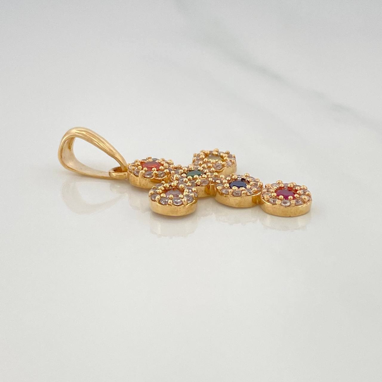 Dije Tupida 2.7 g / 1 1/2 in Oro Amarillo 18K