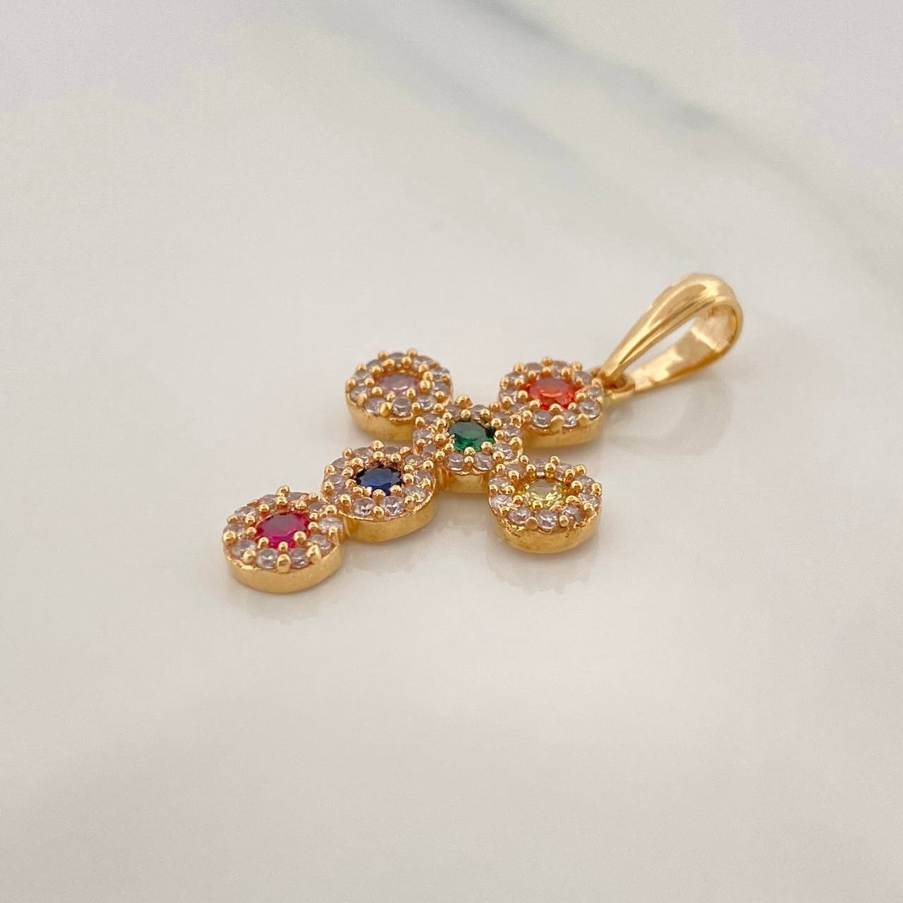 Dije Tupida 2.7 g / 1 1/2 in Oro Amarillo 18K