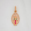 Dije Virgen Guadalupe 1.15 g / 1 in Oro Rosa 18K