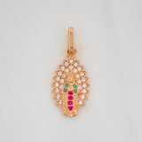 Dije Virgen Guadalupe 1.15 g / 1 in Oro Rosa 18K