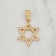 Dije Estrella De David 2.4 g / 1 1/4 in Oro Amarillo 18K