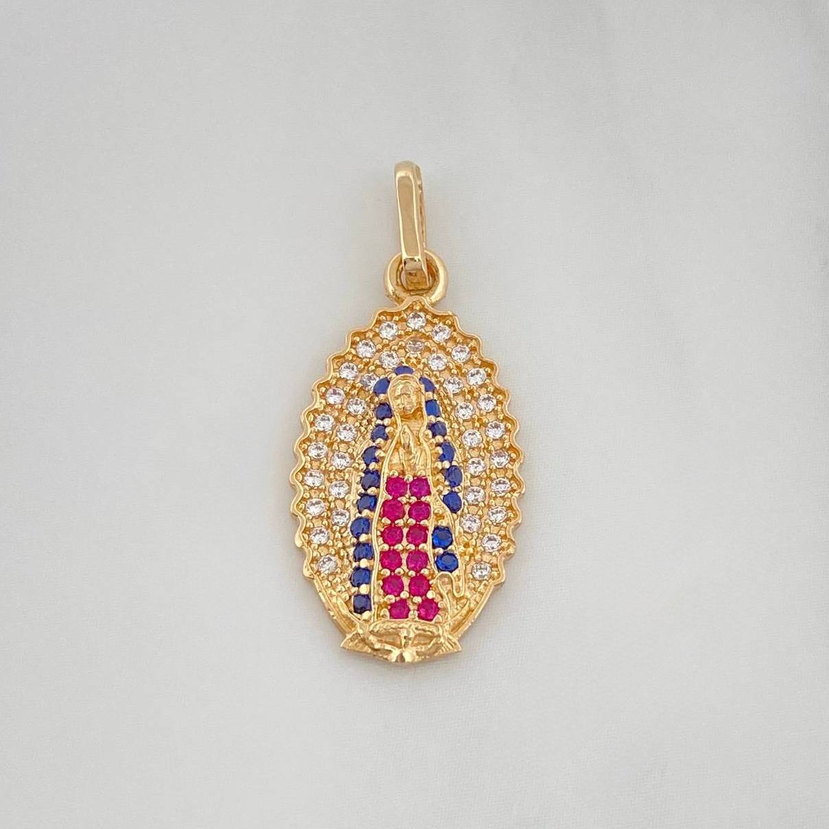 Pendant Virgin Guadalupe 1.9 g / 1 in Yellow Gold 18K
