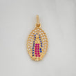 Pendant Virgin Guadalupe 1.9 g / 1 in Yellow Gold 18K