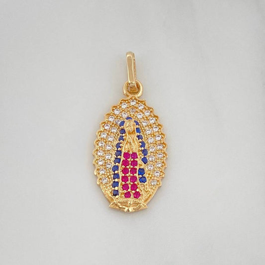 Dije Virgen Guadalupe 1.9 g / 1 in Oro Amarillo 18K