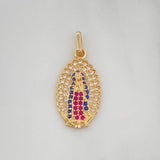 Pendant Virgin Guadalupe 1.9 g / 1 in Yellow Gold 18K