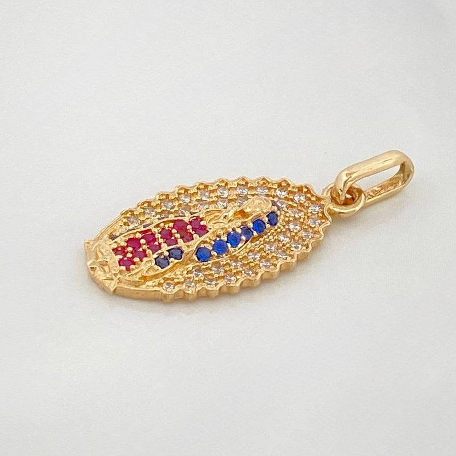 Pendant Virgin Guadalupe 1.9 g / 1 in Yellow Gold 18K