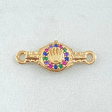 Herraje Correa Corona 1.15gr / 2.2cm / Oro Amarillo 18K *