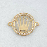 Charm Circle Crown 1.15gr / 2.2cm / 18K Yellow Gold