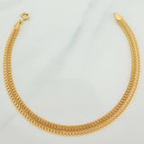 Pulso Sedusa 2.6gr / 7 1/2 in / 4.6mm Oro Amarillo +3 18K $
