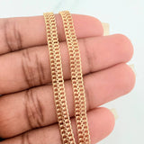 Pulso Sedusa 2.6gr / 7 1/2 in / 4.6mm Oro Amarillo +3 18K $