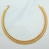 Pulso Sedusa 3.4gr / 7 1/4 in / 5.5mm Oro Amarillo +3 18K $