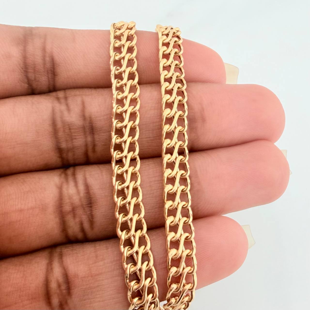 Pulso Sedusa 3.4gr / 7 1/4 in / 5.5mm Oro Amarillo +3 18K $