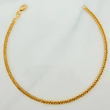 Pulso Franco 1.95gr / 7 1/2 in / 1.5mm Oro Amarillo +3 18K $