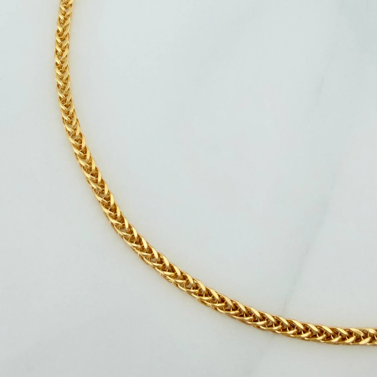 Pulso Franco 1.95gr / 7 1/2 in / 1.5mm Oro Amarillo +3 18K $