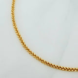 Pulso Franco 1.95gr / 7 1/2 in / 1.5mm Oro Amarillo +3 18K $