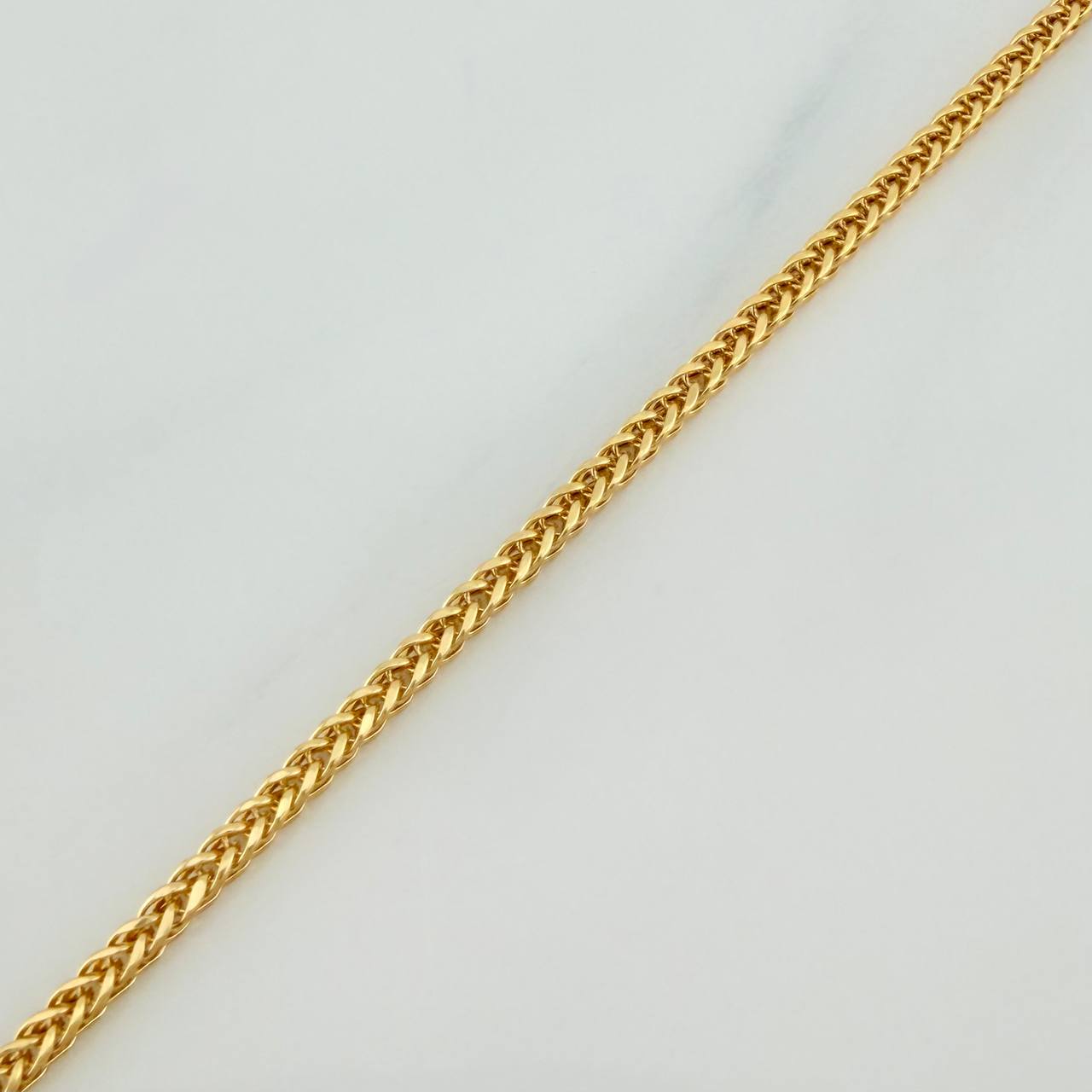 Pulso Franco 1.95gr / 7 1/2 in / 1.5mm Oro Amarillo +3 18K $