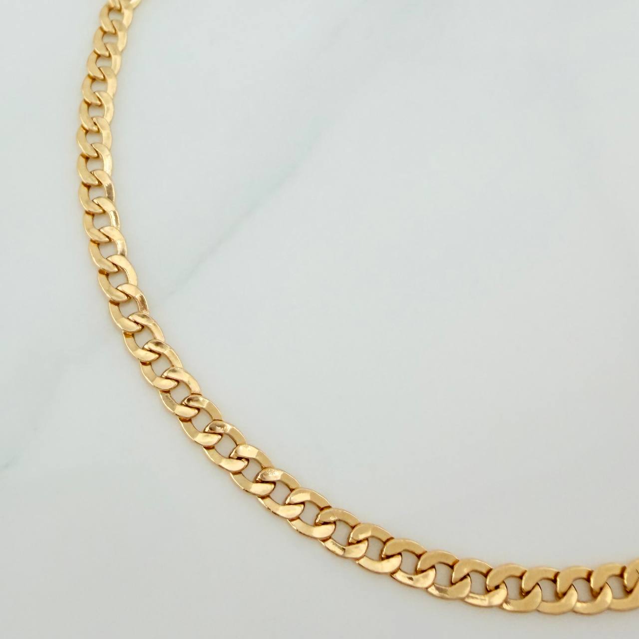 Pulso Cubano 2.75gr / 7 1/2 in / 3mm Oro Amarillo +1 18K $