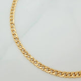 Pulso Cubano 2.75gr / 7 1/2 in / 3mm Oro Amarillo +1 18K $