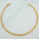 Cuban Links Bracelet 2.2gr / 7 3/4 in / 3mm 18K Yellow Gold +1 $