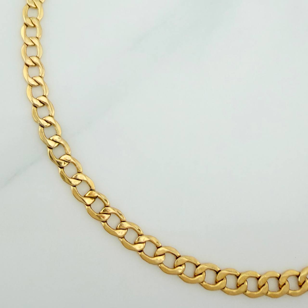 Cuban Links Bracelet 2.2gr / 7 3/4 in / 3mm 18K Yellow Gold +1 $