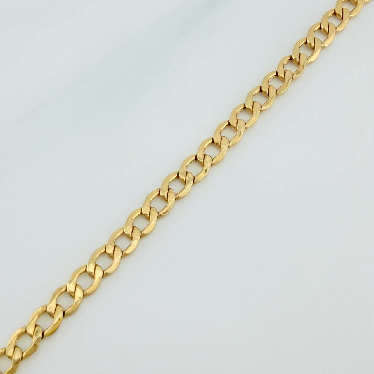 Cuban Links Bracelet 2.2gr / 7 3/4 in / 3mm 18K Yellow Gold +1 $