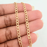Cuban Links Bracelet 2.2gr / 7 3/4 in / 3mm 18K Yellow Gold +1 $