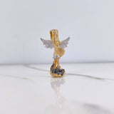 Pendant San Miguel Archangel 4.95gr / 3.7cm / Tres Oros 18K $