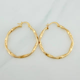 Candongas Deis 2gr / 1 1/4 in / Oro Amarillo 18K %