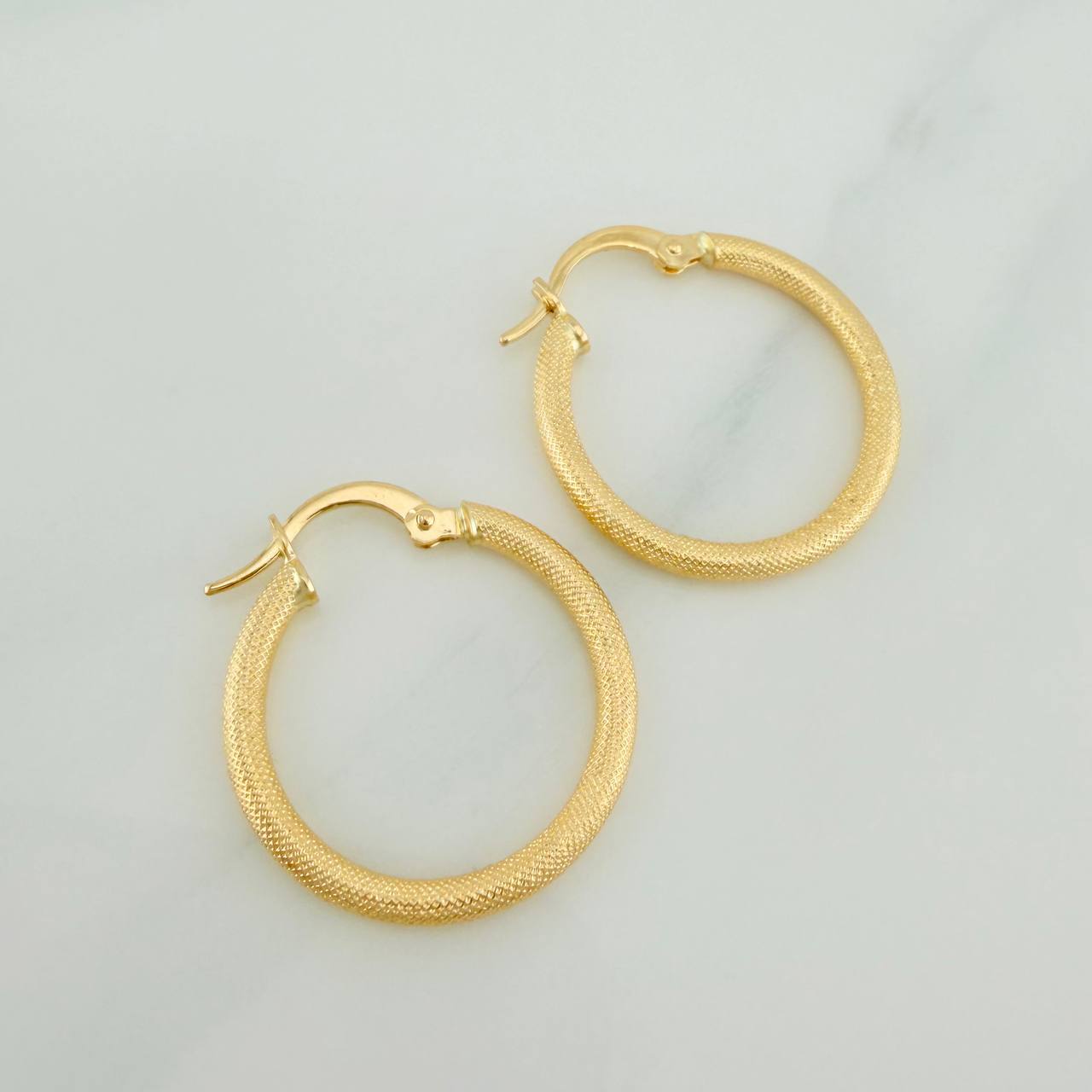 Candongas Tefi 1.55gr / 1 in / Oro Amarillo 18K %