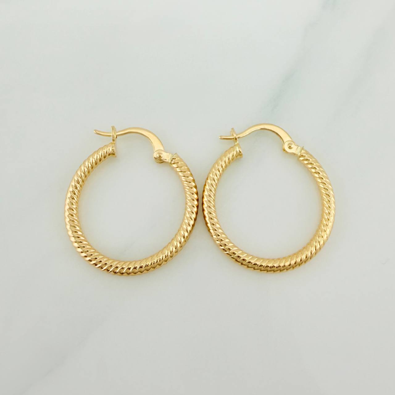 Candongas Zion 1.5gr / 1 in / Oro Amarillo 18K %
