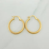 Candongas Zion 1.5gr / 1 in / Oro Amarillo 18K %