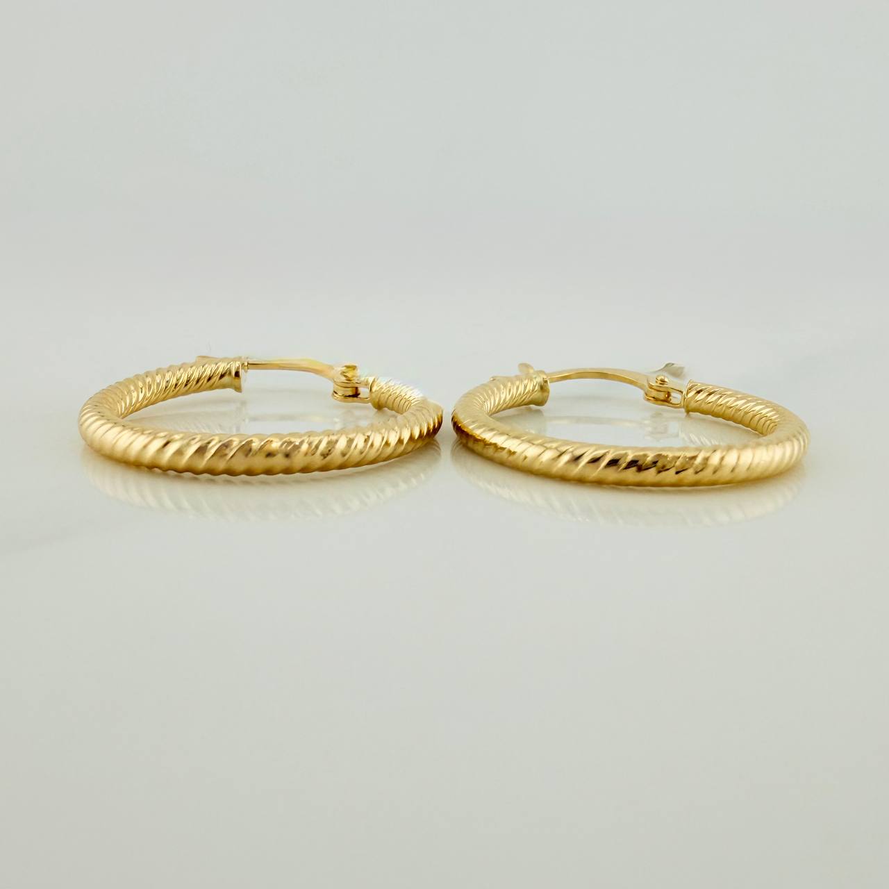 Candongas Zion 1.5gr / 1 in / Oro Amarillo 18K %