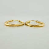 Candongas Zion 1.5gr / 1 in / Oro Amarillo 18K %