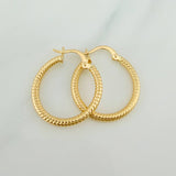 Candongas Zion 1.5gr / 1 in / Oro Amarillo 18K %