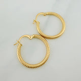 Candongas Zion 1.5gr / 1 in / Oro Amarillo 18K %