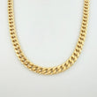 Cadena Cubana 10.25gr / 19 3/4 in / 6.7mm Oro Amarillo +1 18K *